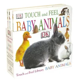 עטיפת הספר Baby Animals Library (Touch & Feel) מאת DK Publishing
