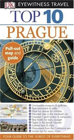עטיפת הספר Top 10 Prague (EYEWITNESS TOP 10 TRAVEL GUIDE) מאת DK Publishing