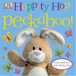 עטיפת הספר Hoppity Hop Peekaboo! מאת DK Publishing