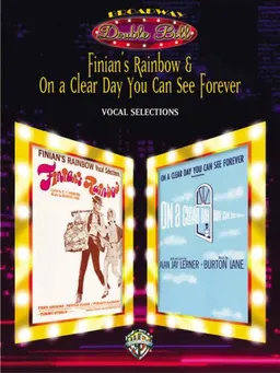 עטיפת הספר Finian's Rainbow & on a Clear Day You Can See Forever (Broadway Double Bill) מאת E. Y. Harburg