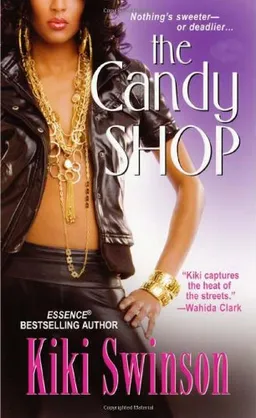 עטיפת הספר The Candy Shop מאת Kiki Swinson