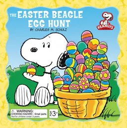 עטיפת הספר Peanuts: The Easter Beagle Egg Hunt מאת Charles M. Schulz