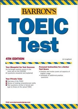 Barron's TOEIC Test (Barron's How to Prepare for the Toeic Test Test of English for International Communication (Book Only))