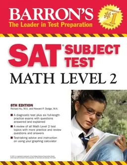 Barron's SAT Subject Test Math Level 2, 8th Edition