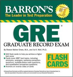 Barron's GRE Flash Cards