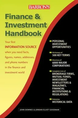 Barron's Finance and Investment Handbook, 7th Edition