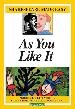 עטיפת הספר As You Like It (Shakespeare Made Easy) מאת William Shakespeare