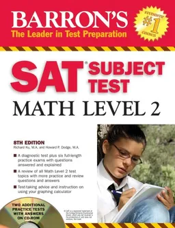 Barron's SAT Subject Test Math Level 2 with CD-ROM