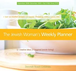 The Jewish Woman's Weekly Planner (September 2008 - December 2009) Engagement Calendar