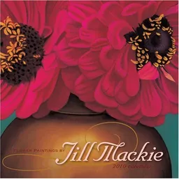 עטיפת הספר Flower Paintings 2010 Calendar מאת Jill Mackie