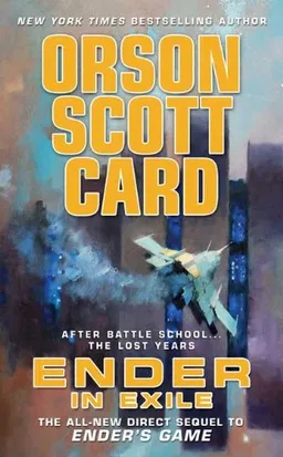 עטיפת הספר Ender in Exile מאת Orson Scott Card
