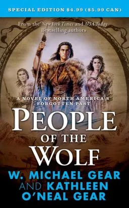 עטיפת הספר People of the Wolf (North America's Forgotten Past) מאת Kathleen O'Neal Gear