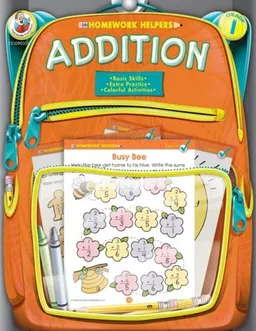 עטיפת הספר Addition Homework Helper, Grade 1 (Homework Helpers) מאת School Specialty Publishing