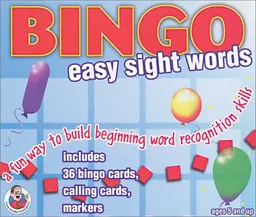עטיפת הספר Easy Sight Words Bingo (Phonics Bingo) מאת School Specialty Publishing