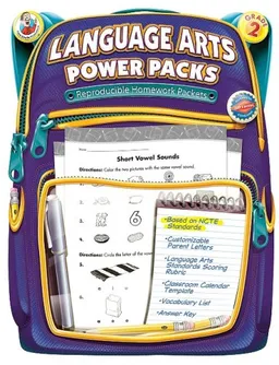 עטיפת הספר Language Arts Power Packs, Grade 2 מאת School Specialty Publishing