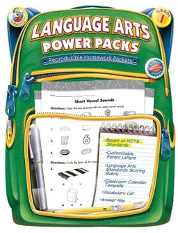 עטיפת הספר Language Arts Power Packs, Grade 1 מאת School Specialty Publishing