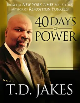עטיפת הספר 40 Days of Power מאת T. D. Jakes