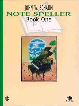 עטיפת הספר Schaum Note Spellers Book 1 (Schaum Method Supplement) מאת John W. Schaum
