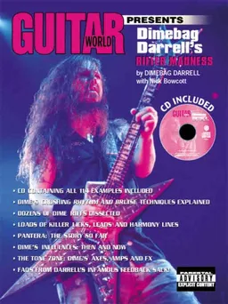 עטיפת הספר Guitar World Presents: Dimebag Darrell's Riffer Madness מאת Dimebag Darrell