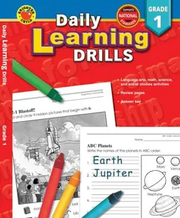 עטיפת הספר Daily Learning Drills Grade 1 מאת School Specialty Publishing