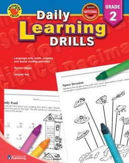 עטיפת הספר Daily Learning Drills Grade 2 מאת School Specialty Publishing