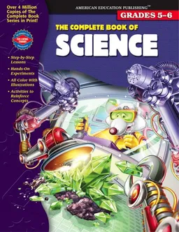 עטיפת הספר The Complete Book of Science, Grades 5-6 מאת School Specialty Publishing