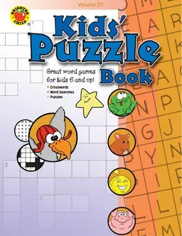 עטיפת הספר Kids' Puzzle Book Volume 21 מאת School Specialty Publishing