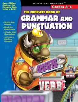 עטיפת הספר The Complete Book of Grammar and Punctuation מאת School Specialty Publishing