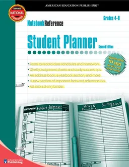 עטיפת הספר Notebook Reference Student Planner: Second Edition מאת School Specialty Publishing