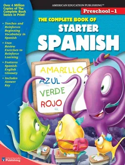 עטיפת הספר The Complete Book of Starter Spanish (Spanish and English Edition) מאת School Specialty Publishing
