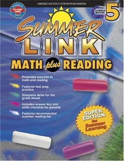 עטיפת הספר Summer Link Math plus Reading, Summer Before Grade 5 מאת School Specialty Publishing