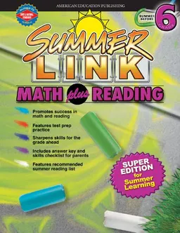 עטיפת הספר Summer Link Math plus Reading, Summer Before Grade 6 (Summer Link Series) מאת School Specialty Publishing