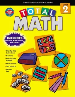 עטיפת הספר Total Math, Grade 2 מאת School Specialty Publishing