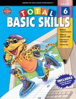 עטיפת הספר Total Basic Skills, Grade 6 מאת School Specialty Publishing