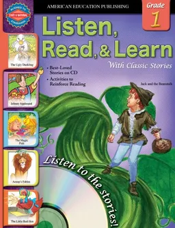 עטיפת הספר Listen, Read, and Learn with Classic Stories, Grade 1 (Listen, Read, & Learn with Classic Stories) מאת School Specialty Publishing