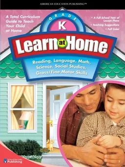 עטיפת הספר Learn at Home, Grade K מאת School Specialty Publishing