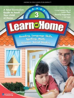 עטיפת הספר Learn at Home, Grade 3 מאת School Specialty Publishing