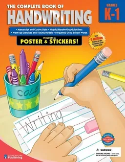 עטיפת הספר The Complete Book of Handwriting, Grades K-3 מאת School Specialty Publishing