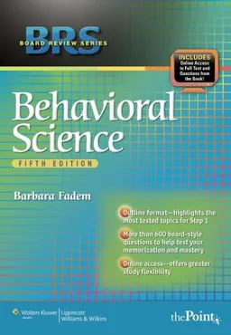 BRS Behavioral Science (Board Review Series)