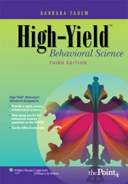 High-Yield Behavioral Science (High-Yield Series)