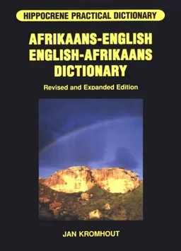 עטיפת הספר Afrikaans-English/English-Afrikaans Dictionary (Hippocrene Practical Dictionary) מאת Jan Kromhout
