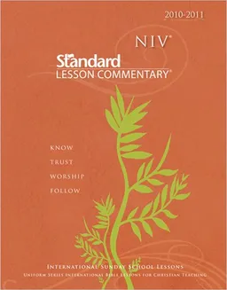 NIV Standard Lesson Commentary with eCommentary (Standard Lesson Commentary: NIV (Book W/CD))