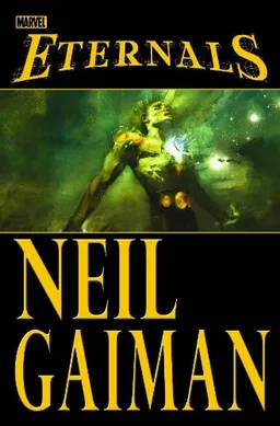 עטיפת הספר Eternals מאת Neil Gaiman