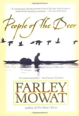 עטיפת הספר People of the Deer (Death of a People) מאת Farley Mowat