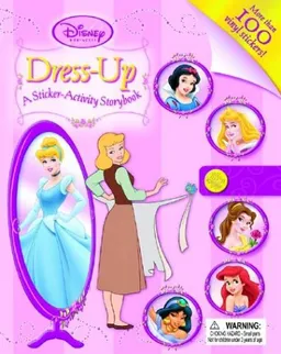 Disney Princess: Dress-Up: A Sticker Activity Book (Princesses)