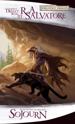 עטיפת הספר Sojourn: The Dark Elf Trilogy, Part 3 (Forgotten Realms: The Legend of Drizzt, Book III) מאת R.A. Salvatore