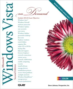 עטיפת הספר Microsoft Windows Vista On Demand (2nd Edition) מאת Steve Johnson