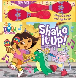 Nick Jr. Dora the Explorer Shake it Up! Storybook with Maracas