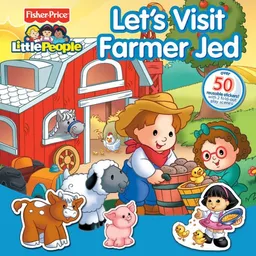 Fisher-Price Little People Let's Visit Farmer Jed Panorama Stickerbook