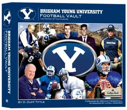 עטיפת הספר Brigham Young University Football Vault (College Vault) מאת Duff Tittle